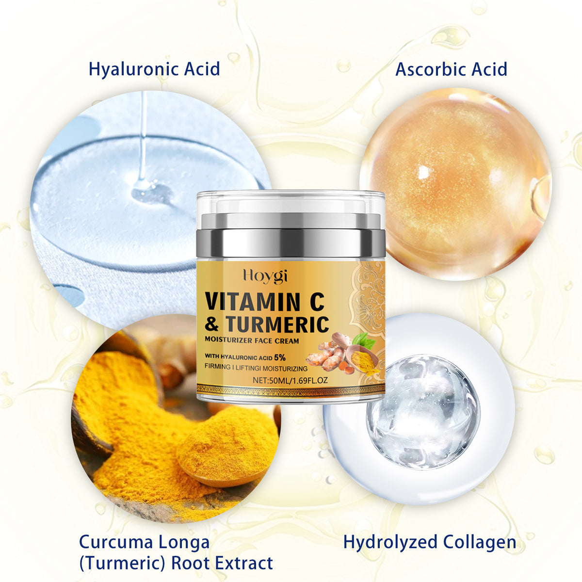 Vitamin C Face Cream for Brighter, Smoother Skin