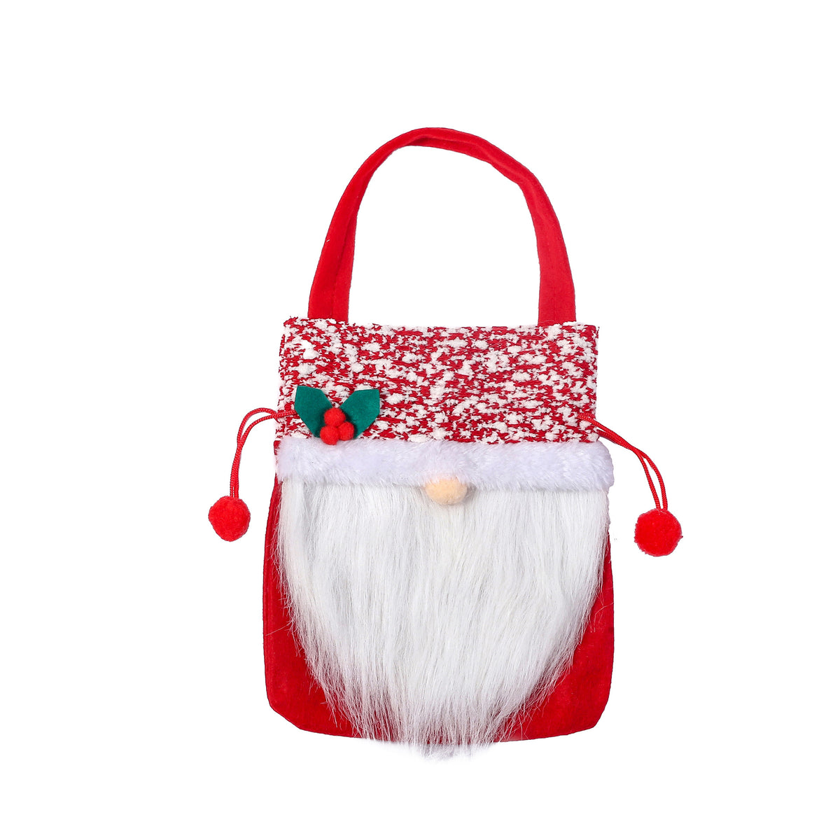 Christmas Santa Gift Bag & Holiday Tree Decoration