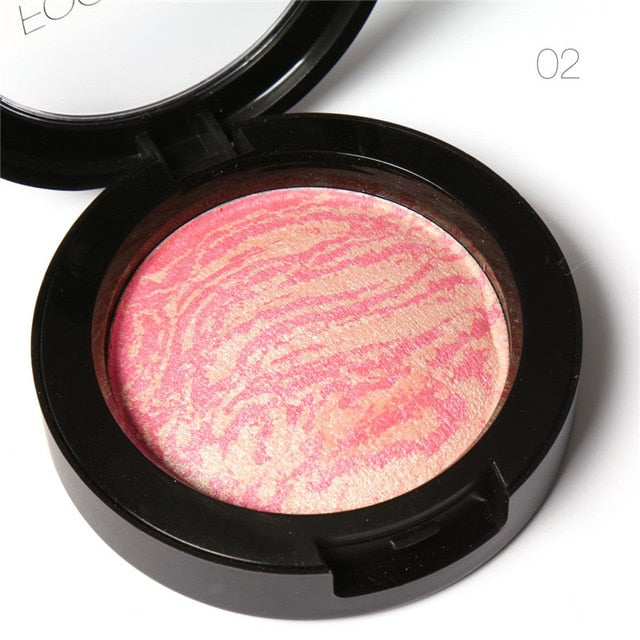 Baked Blush 6-Color Palette for Naturally Radiant Cheeks
