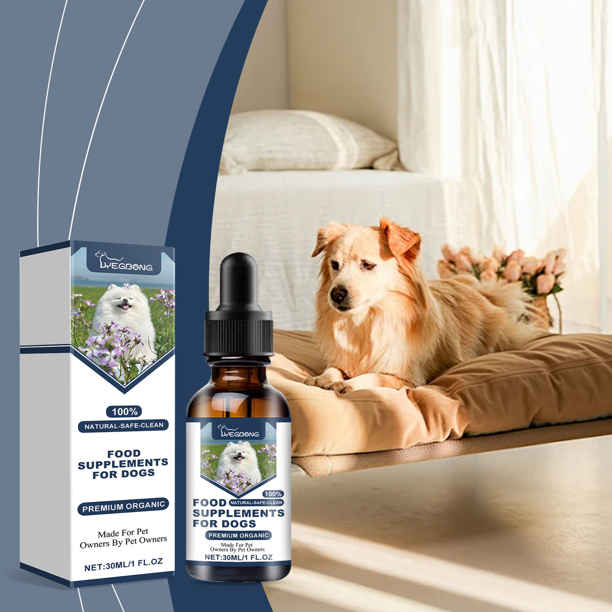 Dog Immune Support Supplement With Natural Daily Care