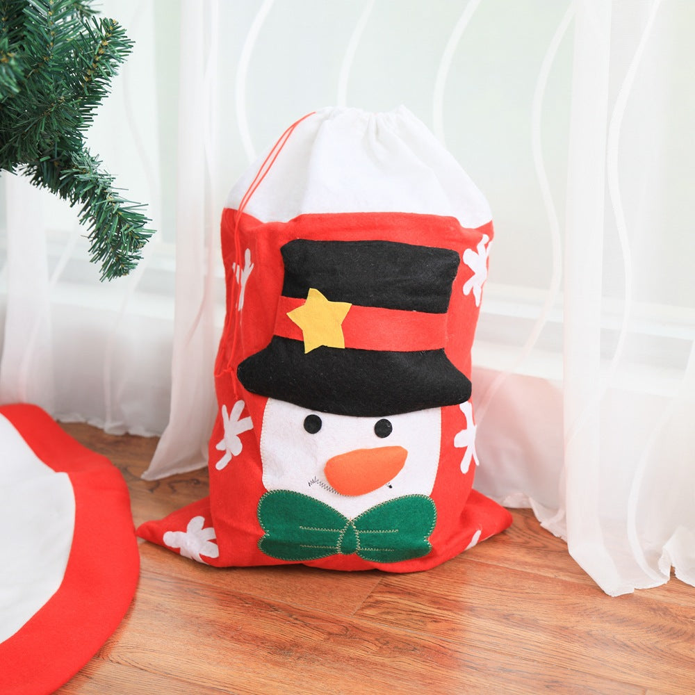 Christmas Gift Bags: Reusable Festive Character Decor