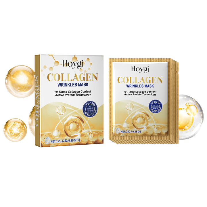 Collagen Facial Sheet Masks for Dry, Fine-Line Skin