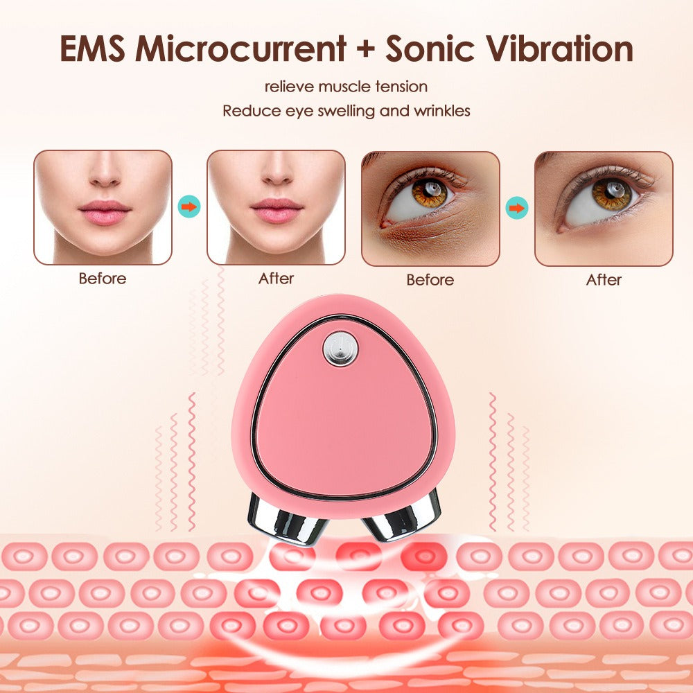 Microcurrent Face Massager — Instant Lift & V‑Face Sculpting