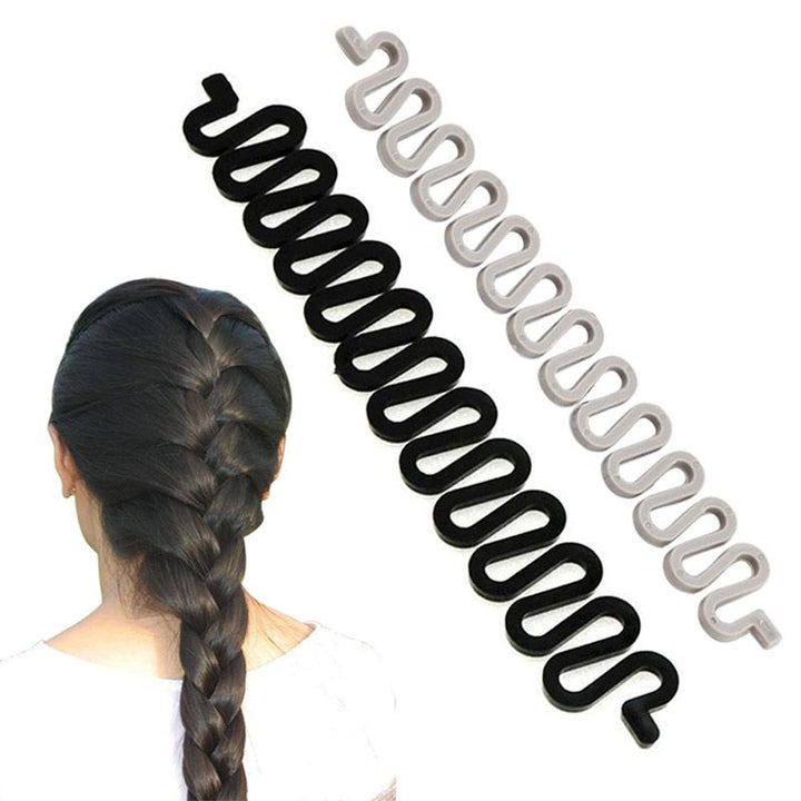 Hair Braiding Tool for Quick, Neat Buns & Twists