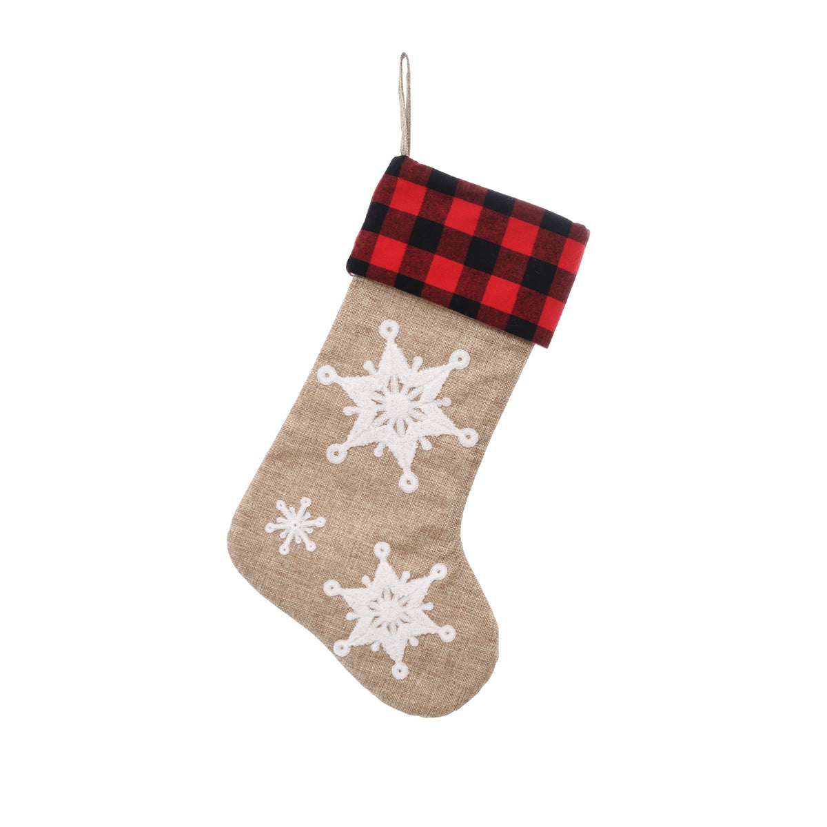 Christmas Stockings Set for Cozy Farmhouse Mantels