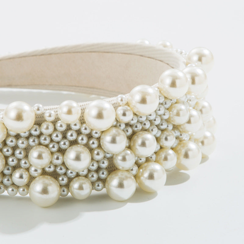 Pearl Headband for Instant Elegant, Polished Hair Styling
