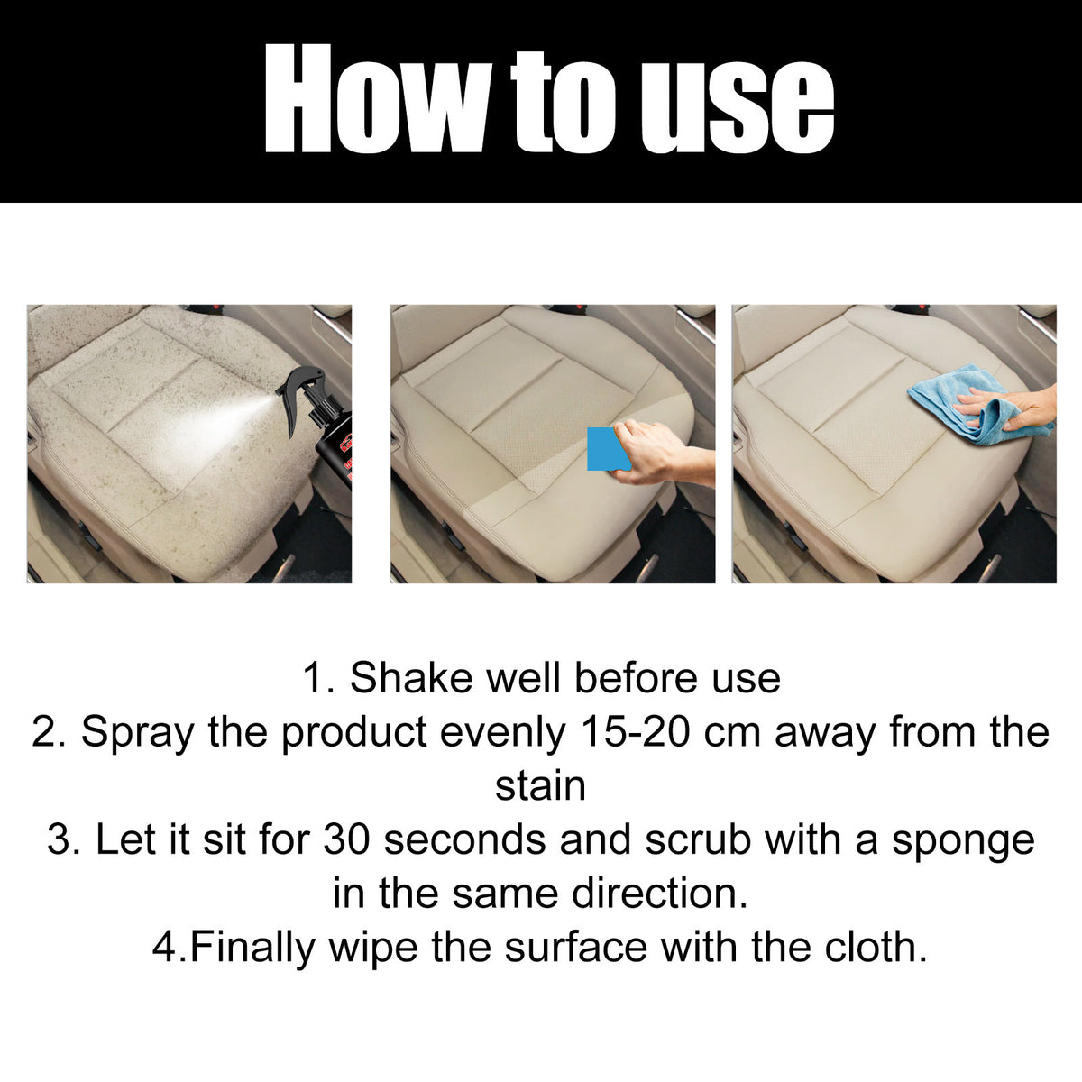 Car Interior Coating Agent for Like-New Plastic Shine