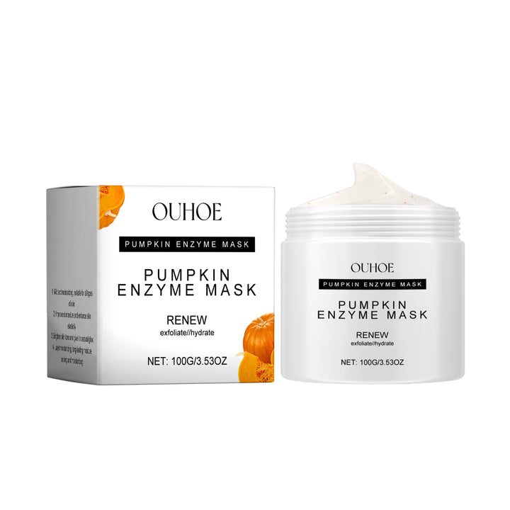 Pumpkin Enzyme Mask - Deep Pore Cleansing & Gentle Exfoliation