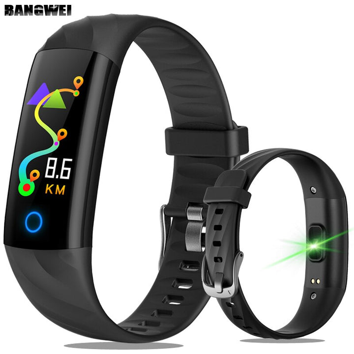 Women's Fitness Tracker with Heart Rate & Step Counter