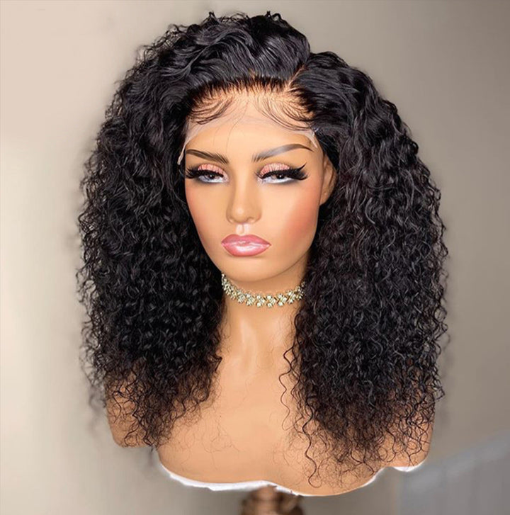 Front Lace Curly Wig for Instant Voluminous Glamour
