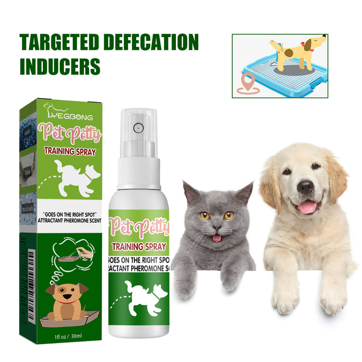 Pet Potty Training Spray | Guide Dogs & Cats to Spot