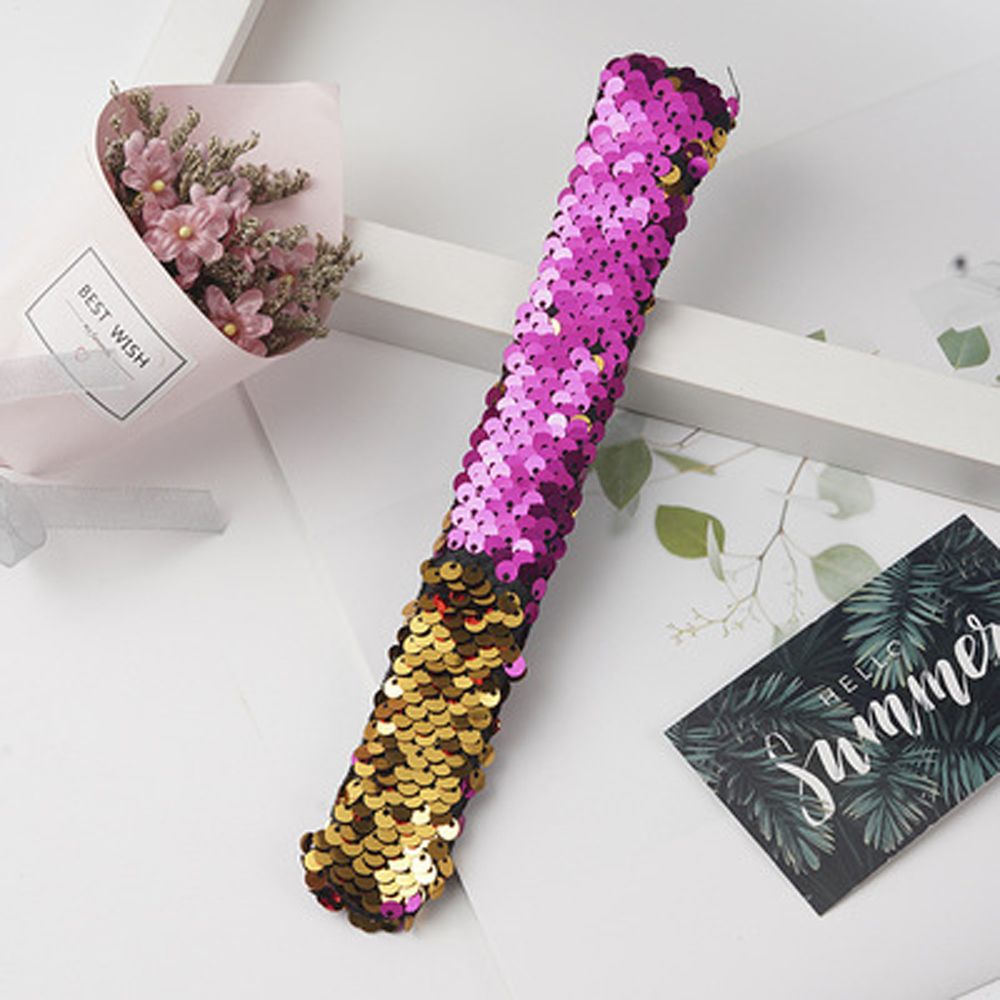 Mermaid Sequin Slap Bracelets for Kids’ Dress-Up Fun