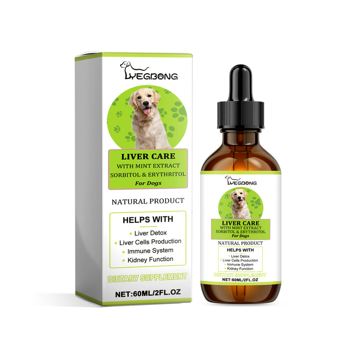 Dog Liver Support Drops With Milk Thistle Extract 60ml