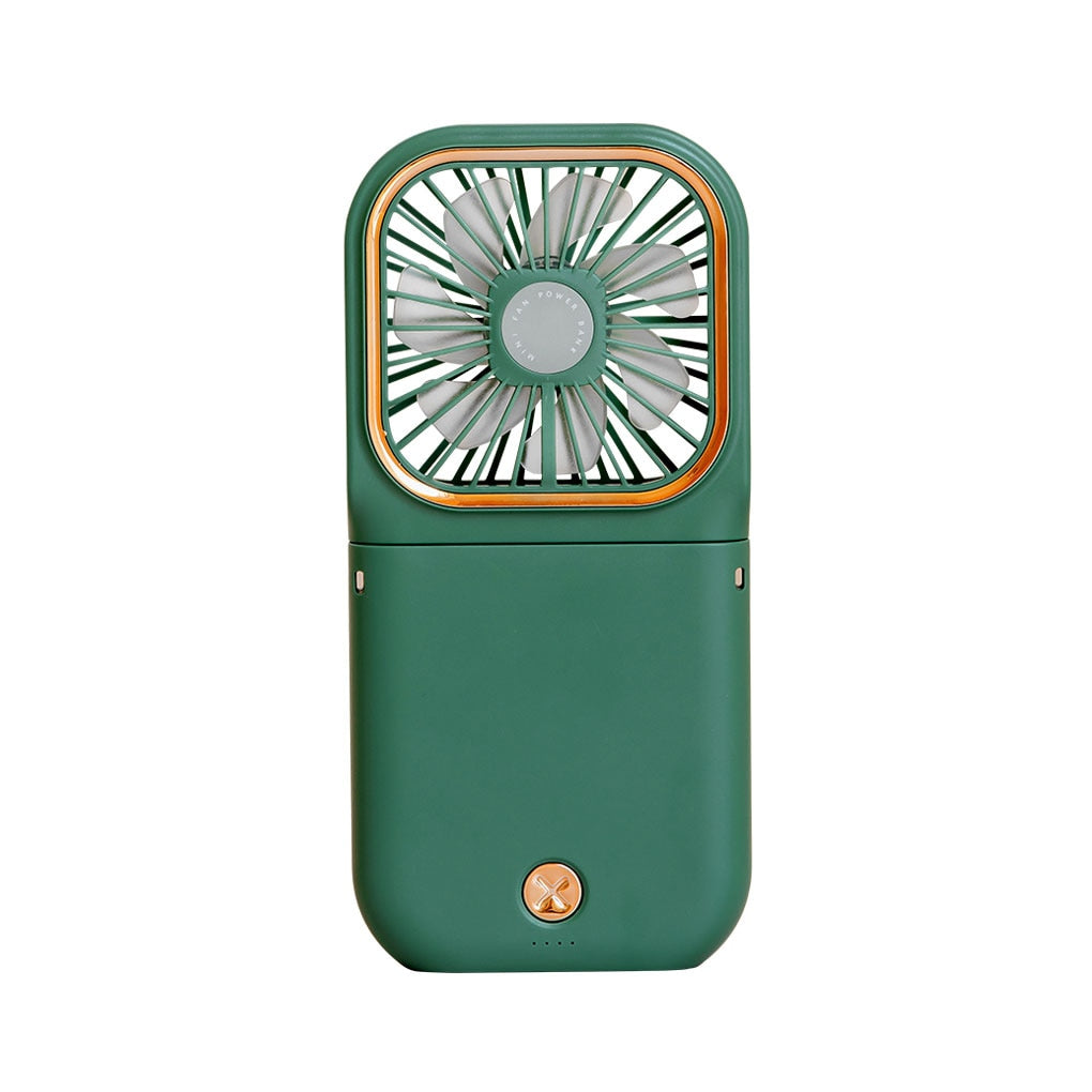 Neck Hanging Fan: Hands-Free Foldable Cooling