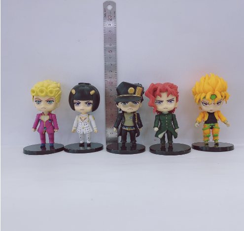 JoJo Car Decoration Blind Box Handmade Figure Set of 5