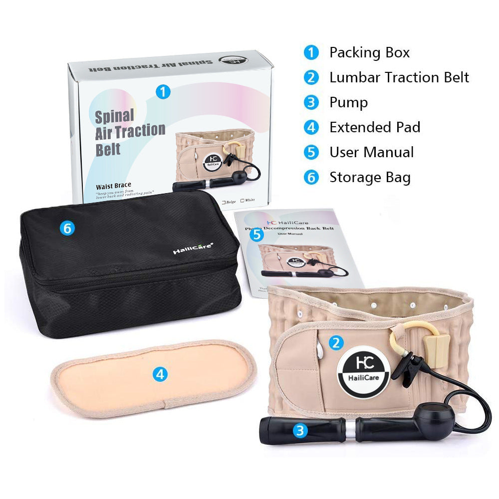 Inflatable Back Brace for Lumbar Pain Relief — Zero