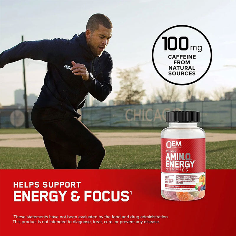 Essential Amino Energy Gummies — Natural Caffeine