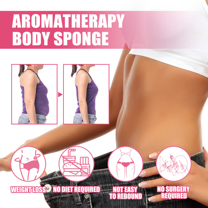 Aromatherapy Body Sponge for Smoother-Looking Skin