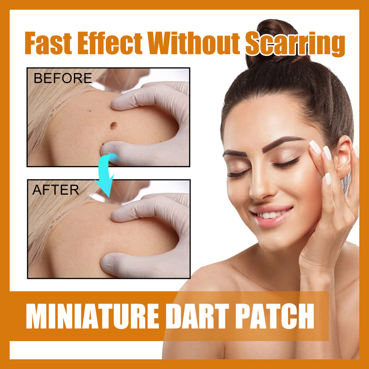 Micro Dart Skin Tag Patches for Targeted Skin Care