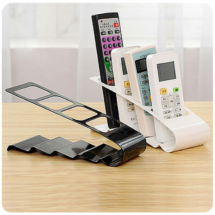 Remote Control Holder Desktop Rack for Four Remotes