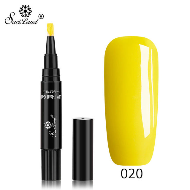 3‑in‑1 Gel Nail Pen — 60 Colors, Salon‑Quality Manicure