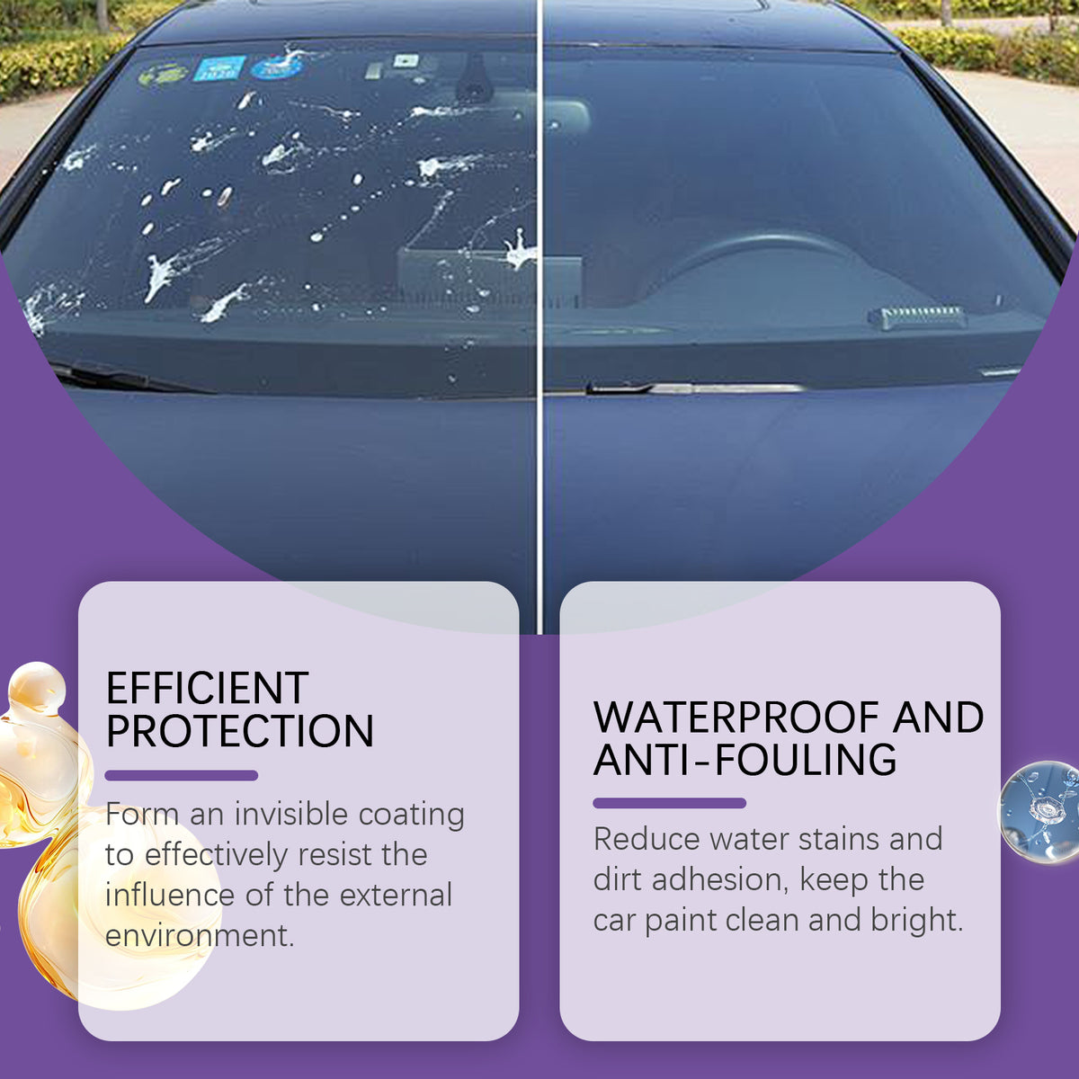 Car Paint Protective Spray for Water and Dirt Defense