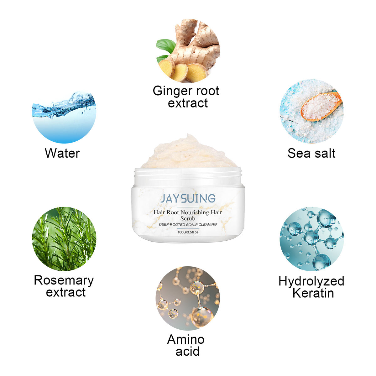 Scalp Scrub for Cleaner Roots and Thicker-Looking Hair