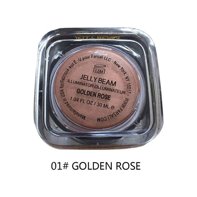 Liquid Face Highlighter Makeup for Buildable Radiant Glow