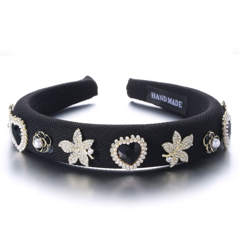 Jeweled Hair Hoop for Romantic, Occasion-Ready Style