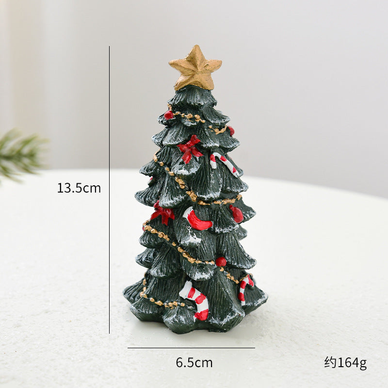 Christmas Mini Tree Ornament for Small-Space Decor