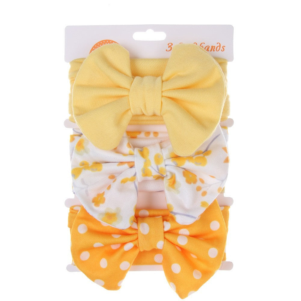 Children's Bow Headbands — Playful Outfit Finishing Set