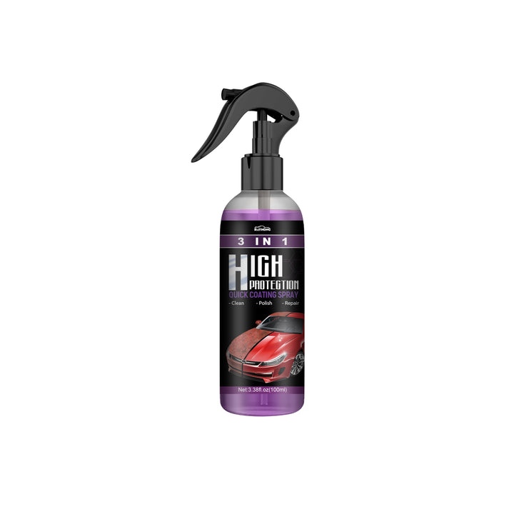 3-in-1 Car Coating Spray for Quick Paint Protection
