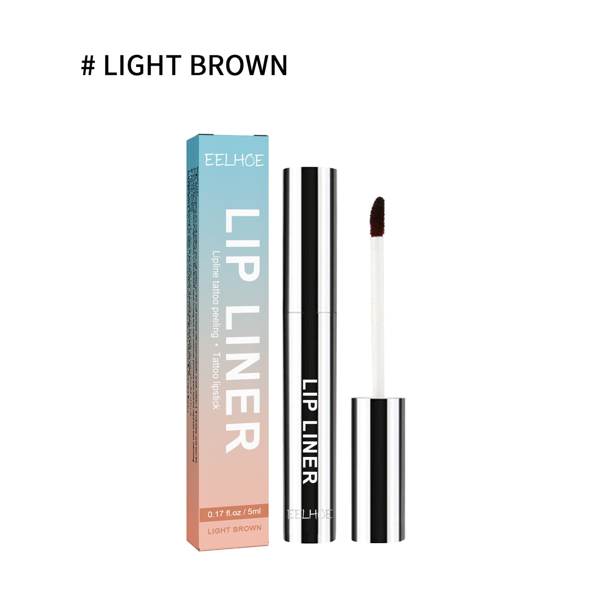 Peel Lip Liner for Waterproof, Precise Lip Definition