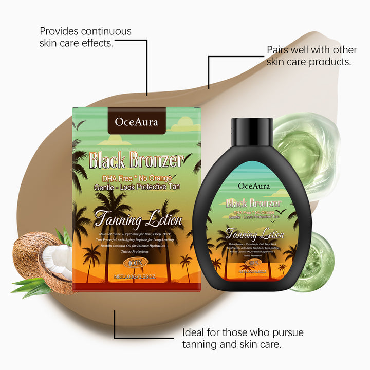 DHA-Free Tanning Lotion for an Even Coconut-Scented Glow