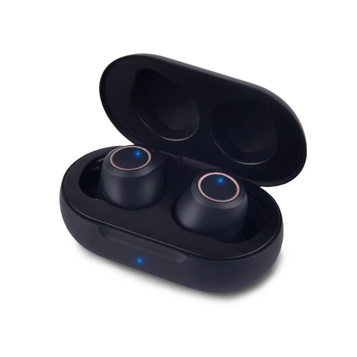 Invisible Rechargeable In-Ear Hearing Aid with Case