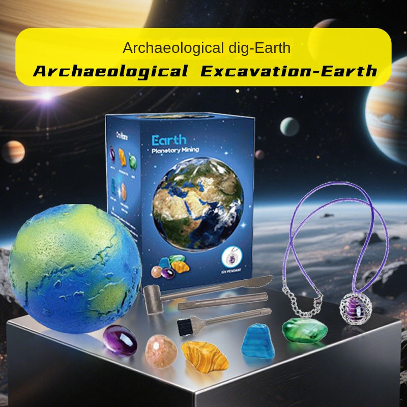 Solar System Excavation Toy: Gemstone Treasure Hunt