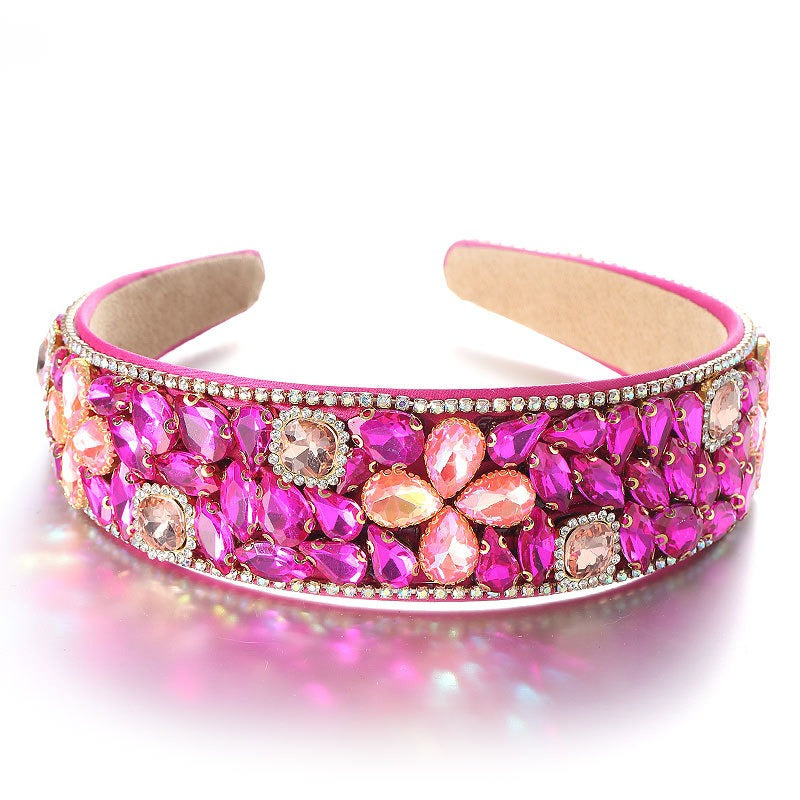 Baroque Rhinestone Headband for Instant Glamour Style