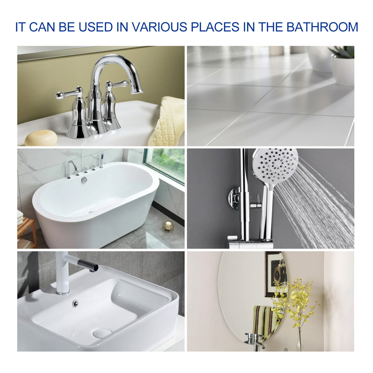 Bathroom Descaler Spray for Fast Hard-Water Scale Removal