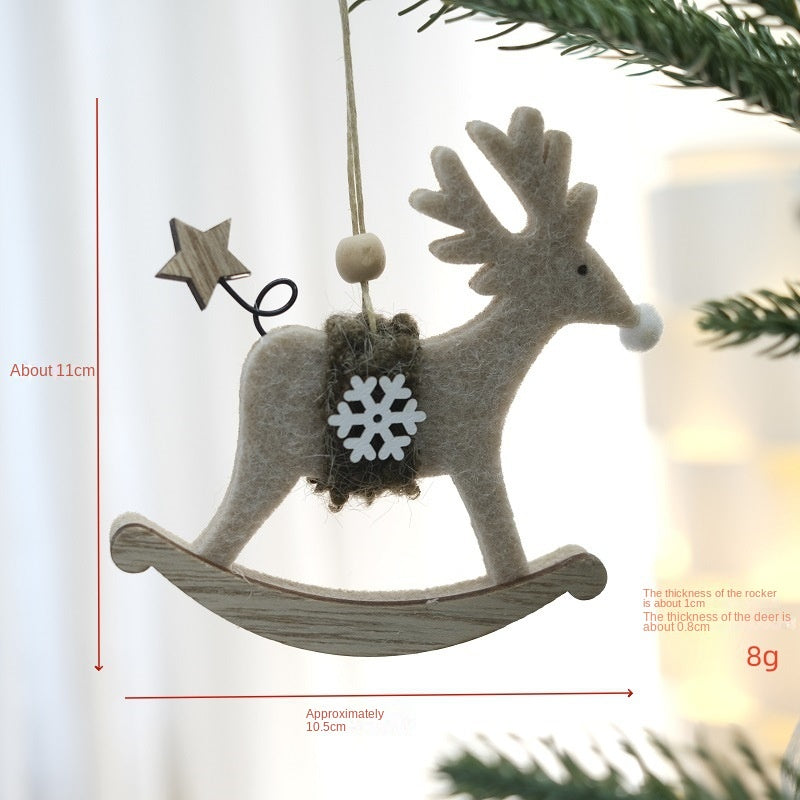 Nordic Felt Christmas Ornaments for Cozy Tree Decor