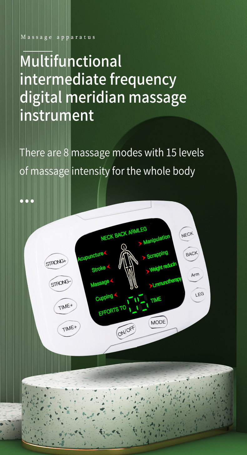 Digital Meridian Massager — Full-Body Pain Relief