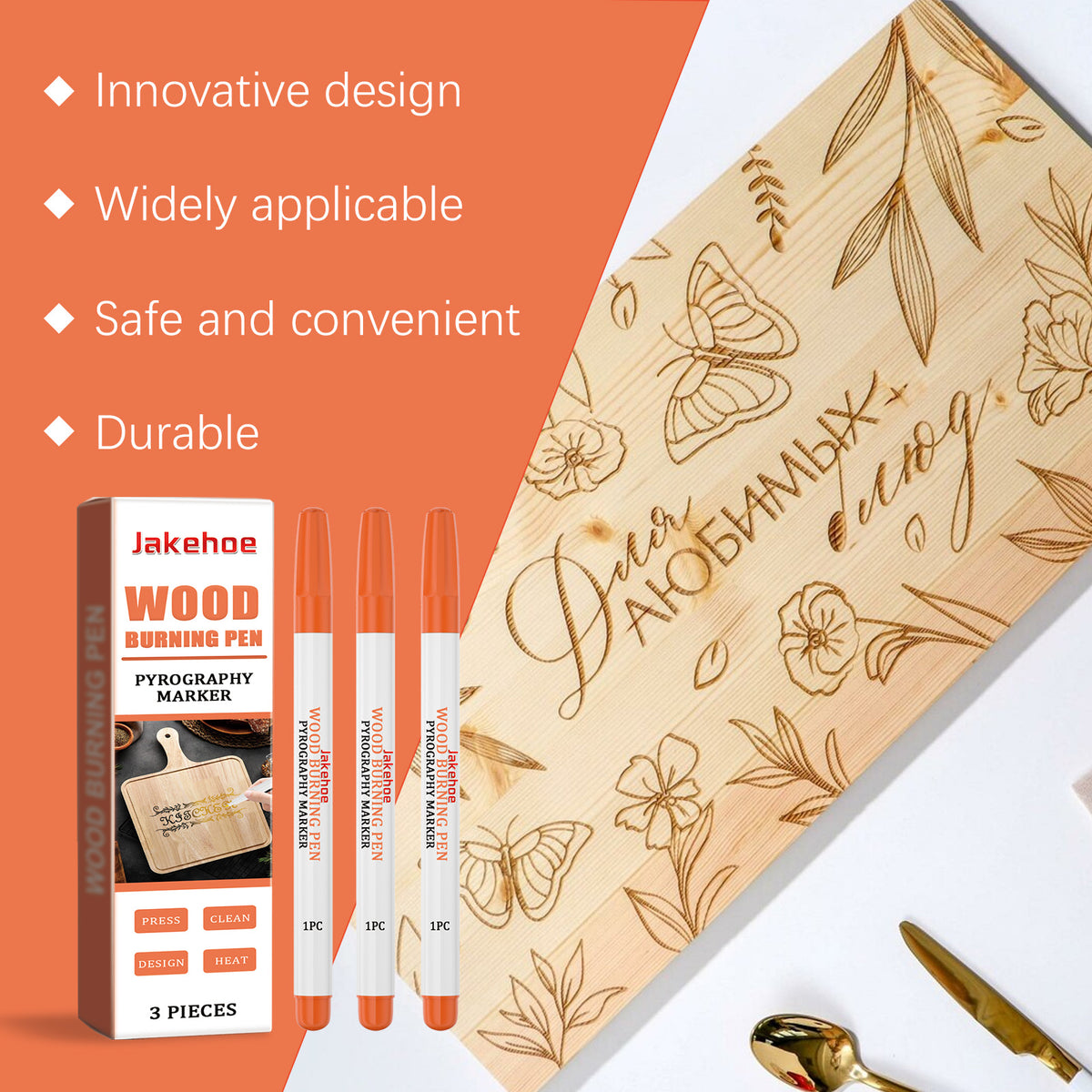 Pyrography Pen Set for Personalized Wood Crafting