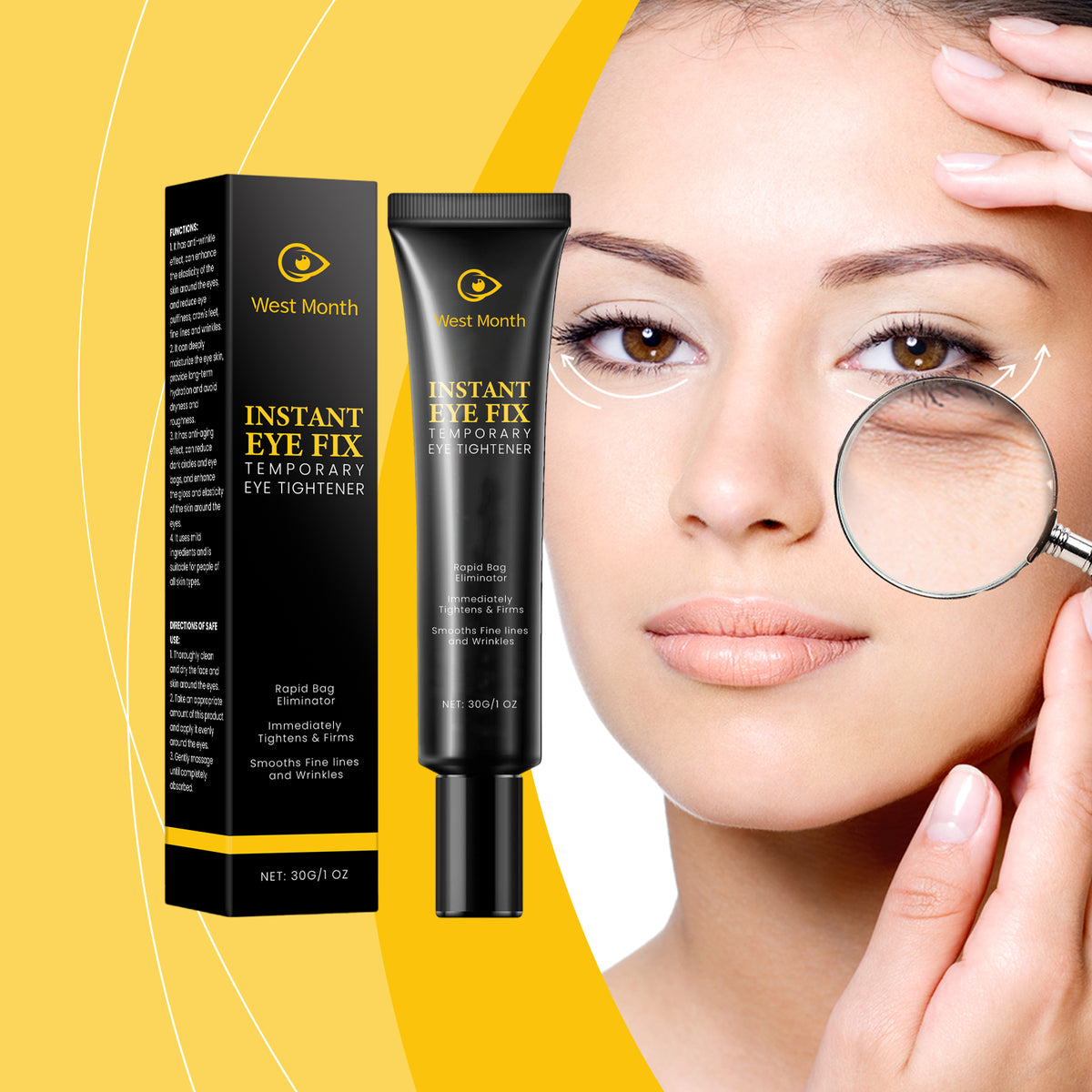 Firming Eye Cream for Fine Lines and Hydrated Skin