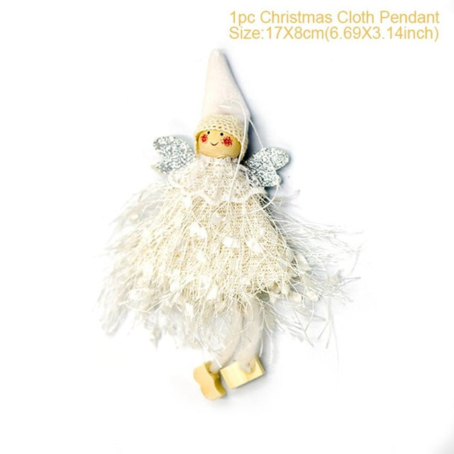 Santa Claus Doll Pendant Christmas Tree Ornament