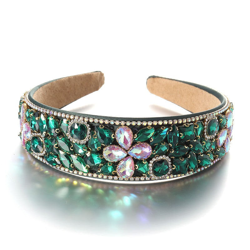 Baroque Rhinestone Headband for Instant Glamour Style