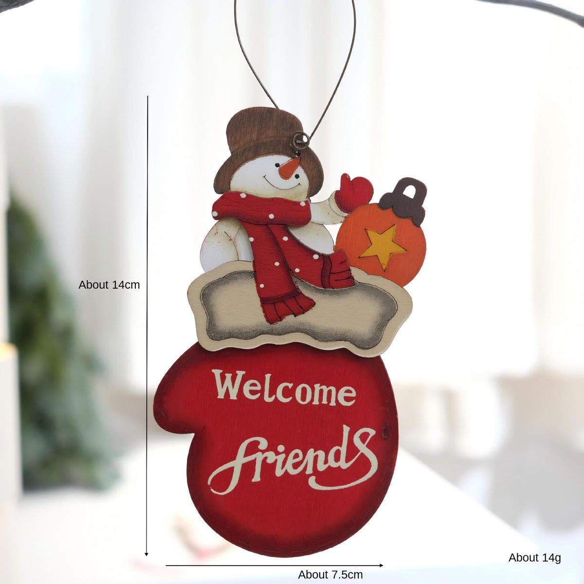 Wooden Christmas Ornaments for Vintage Holiday Cheer