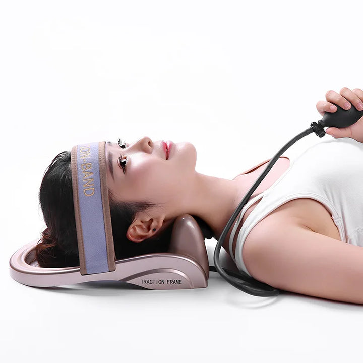 Cervical Traction Pillow — Decompress Your Neck and Ease