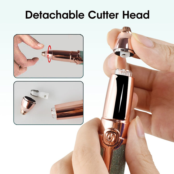 Electric Eyebrow Trimmer for Precise Facial Grooming