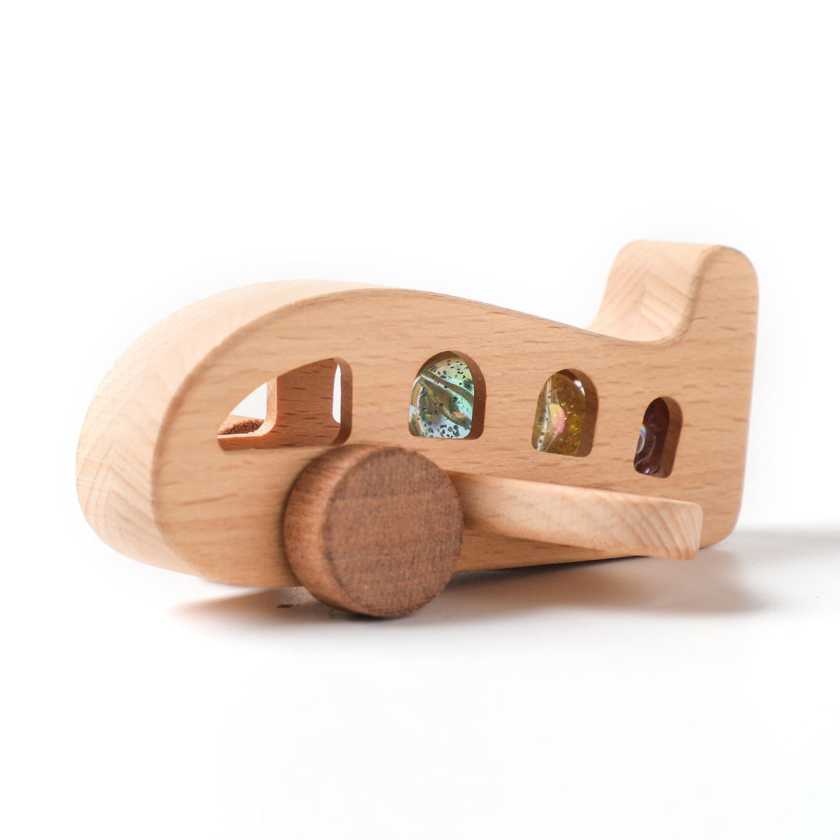 Wooden Airplane Toy for Screen-Free Imaginative Play
