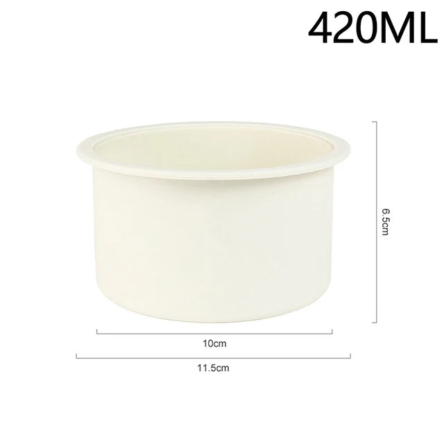 Silicone Wax Warmer Set — 5 Colorful Bowls for Easy, Pro