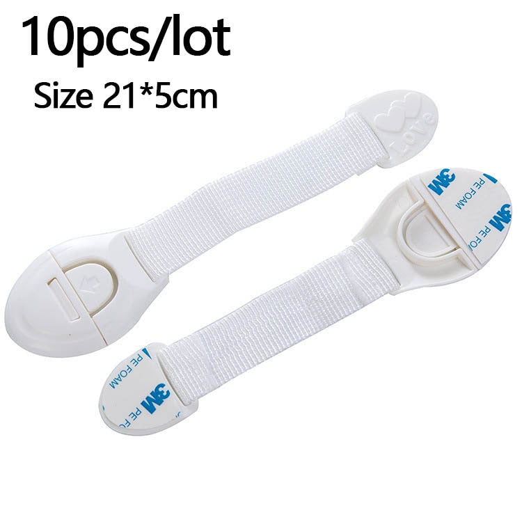 Cabinet Safety Locks for Toddlers | Adjustable Straps